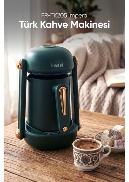FR-TK205 Impera Türk Kahve Makinesi 5 Fincan Kapasiteli Sesli Uyarı Sistemi