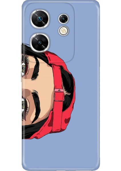 Infinix Zero 30 4g Kılıf Desenli Baskılı Tpu Rubber Kapak Girl