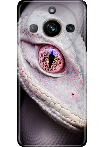 Realme 11 Pro Kılıf Desenli Baskılı Tpu Rubber Kapak Dişi Kobra