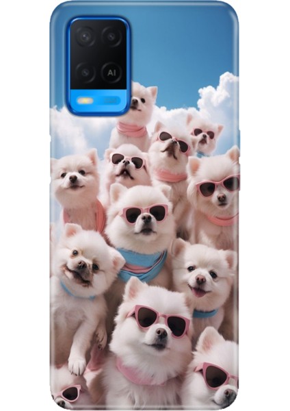 Oppo A54 4g Kılıf Desenli Baskılı Tpu Rubber Kapak Kanka Çetesi