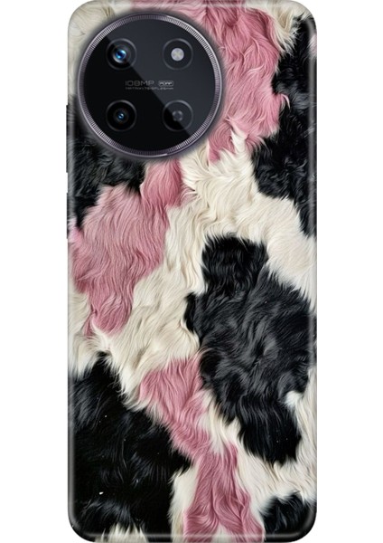 Realme 11 4g Kılıf Desenli Baskılı Tpu Rubber Kapak Kıvırcık Kürk