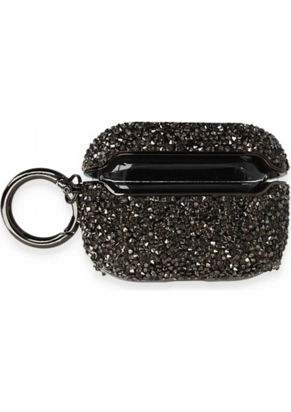 Airpods Pro (1.nesil) Mira Taşlı Kılıf - Siyah fiyatları