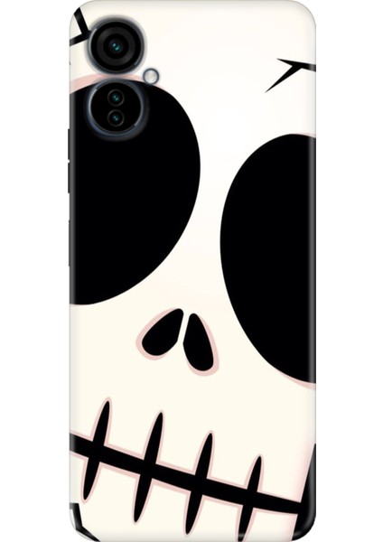 Tecno Camon 19 Neo Kılıf Desenli Baskılı Tpu Rubber Kapak İSKELET-444