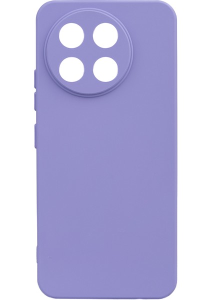 Tecno Spark 30 Pro Kılıf Vlmt Biye Silikon - Lila