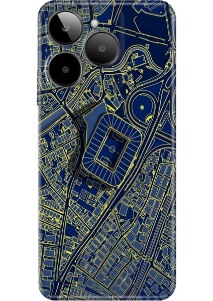 General Mobile Era 30 Kılıf Desenli Baskılı Tpu Rubber Kapak Kadıköy Stadyum