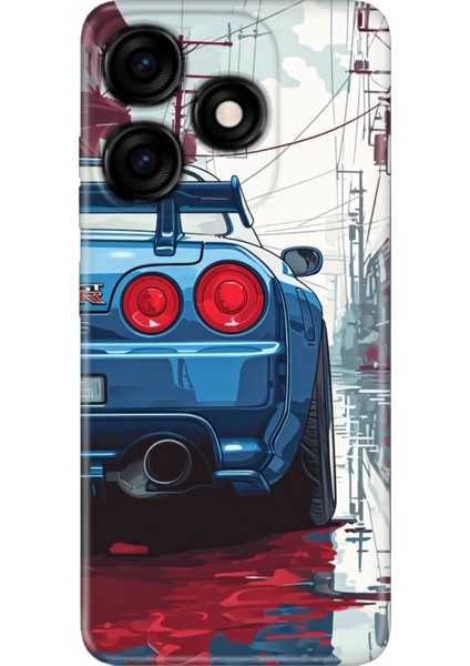 Tecno Spark 10 4g - 10C Kılıf Desenli Baskılı Tpu Rubber Kapak Gtrr