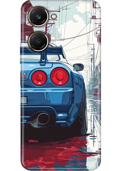 Vivo Y18 Kılıf Desenli Baskılı Tpu Rubber Kapak Gtrr