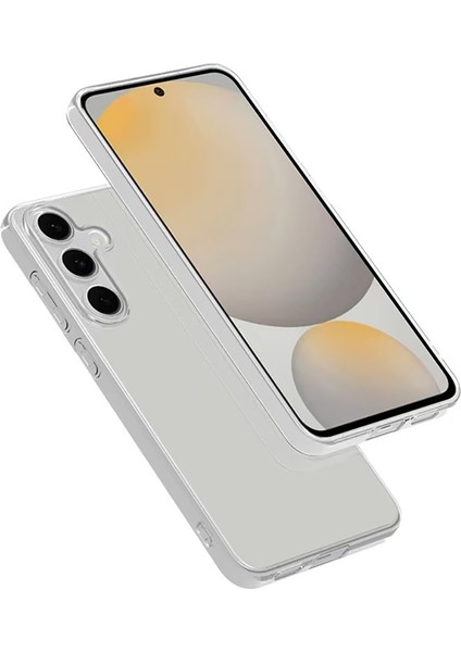 Galaxy S25 Fe Kılıf Vlmt Süper Silikon Kapak - Şeffaf modelleri
