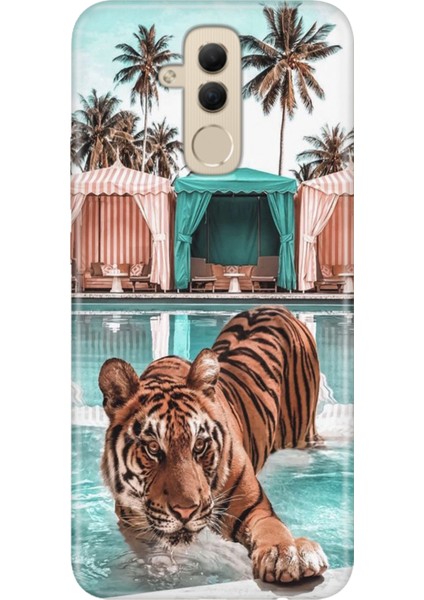 Huawei Mate 20 Lite Kılıf Desenli Baskılı Tpu Rubber Kapak Hangover