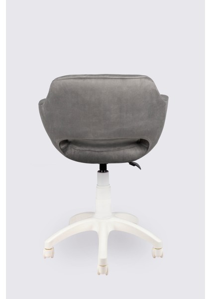 Monako Beyaz Ayaklı Çalışma Sandalyesi Çocuk Bilgisayar Sandalyesi (Ayarlanabilir) fırsatları