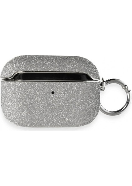 Airpods 3 (3.nesil) Spell Simli Kılıf - Gümüş modelleri