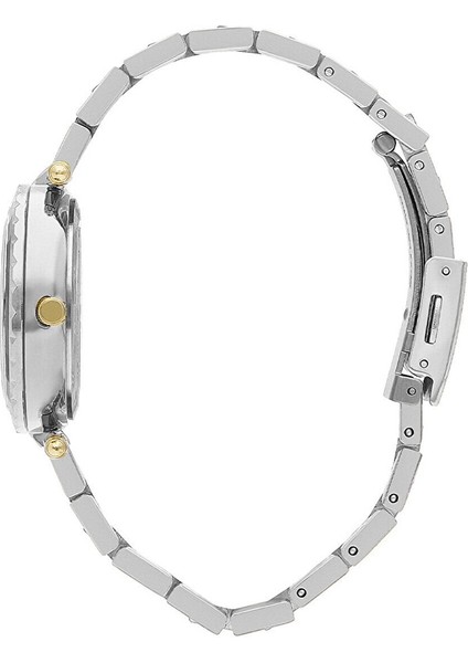 SL.09.2286.4.05 Kadın Kol Saati | 32 mm Çelik Kasa, Gümüş & Altın Renk, Takvimli Tasarım modelleri