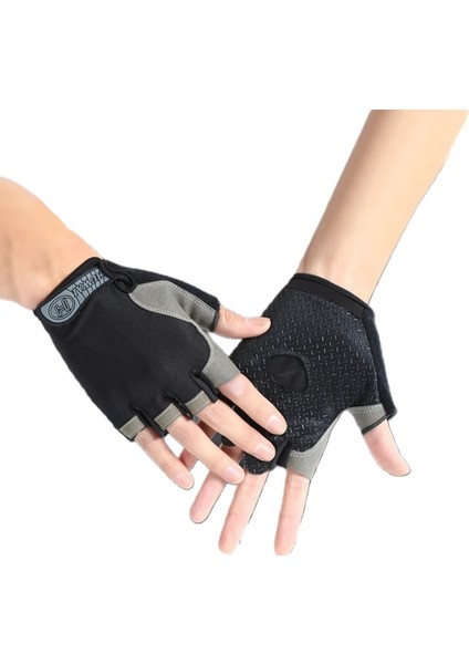 Huwai Kesik Uç Yazlık Kaydırmaz Motosiklet Bisiklet Eldiveni L Beden Slimdar Kalıp