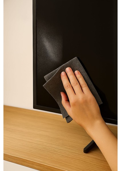 Premium Koyu Gri Keçe Sihirli Temizlik Bezi – 30X30 cm fiyatları