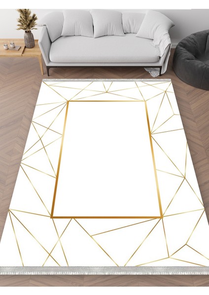 MD-0032B – Makinede Yıkanabilir, Kaymaz Taban, Dijital Baskı Halı