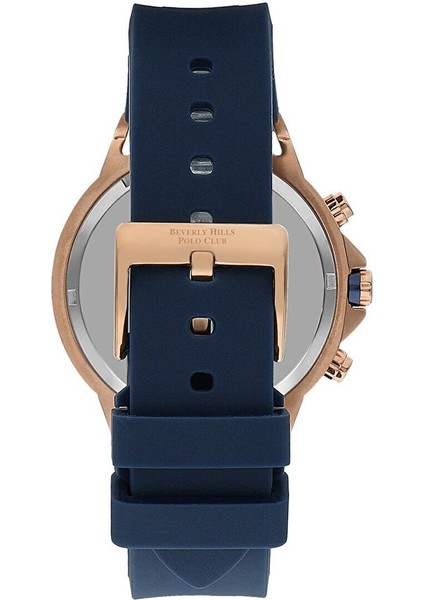 BP3411X.499 Erkek Kol Saati | 45 mm Çelik Kasa, Lacivert Silikon Kordon, 10 Atm Spor Kronograf modelleri