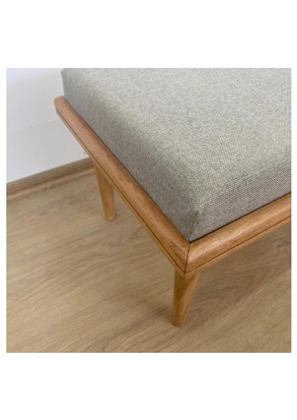 El Yapımı Ahşap Minderli Kayın Ağacı Premium Bench fırsatları