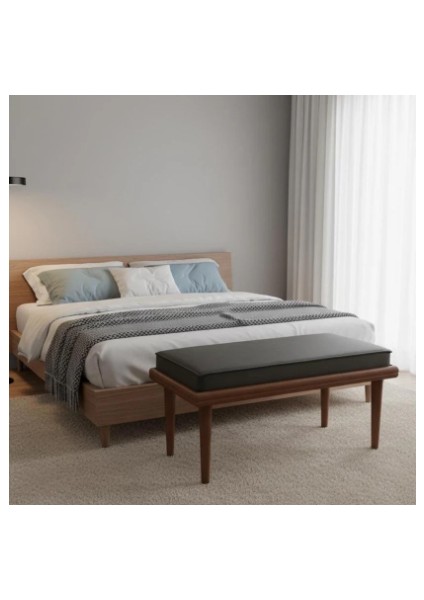 El Yapımı Ahşap Minderli Kayın Ağacı Premium Bench indirimleri