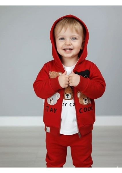 Erkek Bebek Takımı 3'lü
