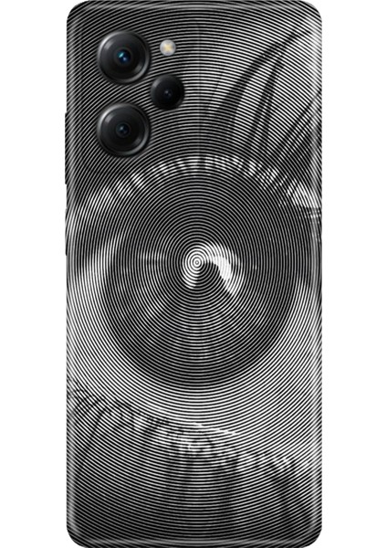 Xiaomi Poco X5 Pro 5g Kılıf Desenli Baskılı Tpu Rubber Kapak Hologram Göz