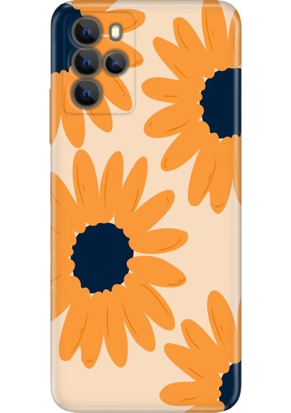 Omix X700 Kılıf Desenli Baskılı Tpu Rubber Kapak Flower Draw