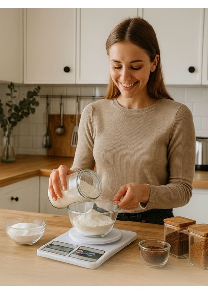 Dijital Elektronik Hassas Mutfak Terazisi