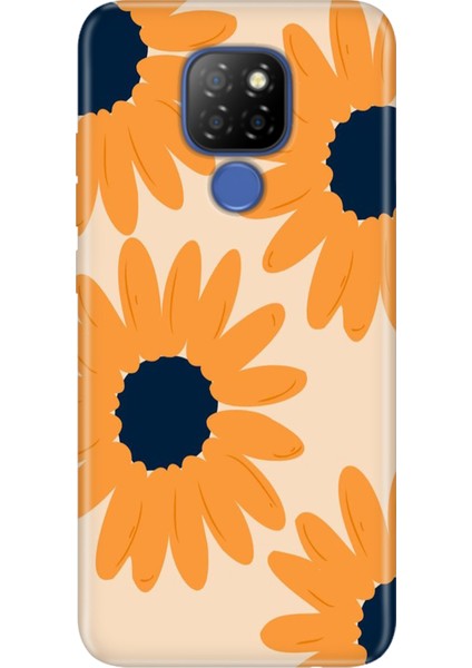 General Mobile Gm 20 Kılıf Desenli Baskılı Tpu Rubber Kapak Flower Draw
