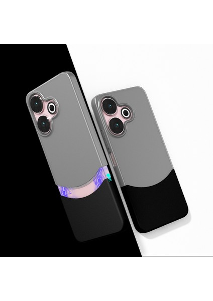 Redmi 13 4g Kılıf Mıknatıslı Vlmt Duble Kapak - Siyah