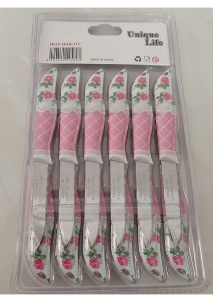 Salkım 12'li Perçimli Meyve Bıçağı ROYALEKS-69429