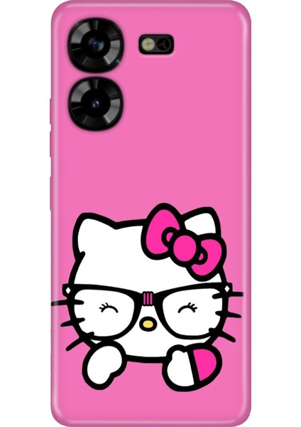 Tecno Pova 5 Kılıf Desenli Baskılı Tpu Rubber Kapak Kitty/go