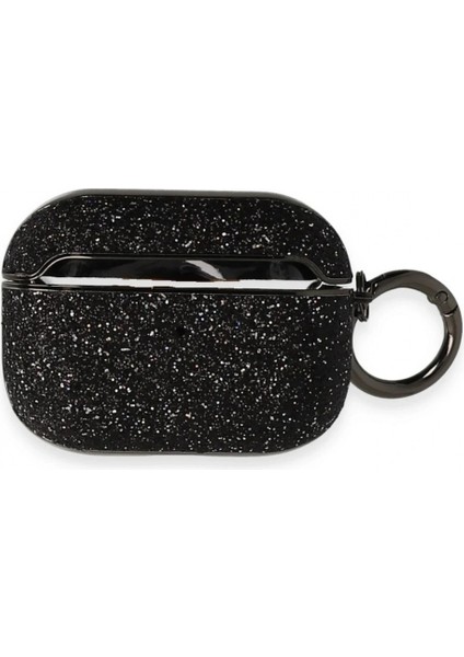 Airpods 3 (3.nesil) Spell Simli Kılıf - Siyah modelleri