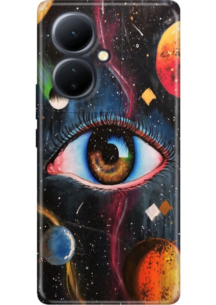 Vivo V29 Lite 5g Kılıf Desenli Baskılı Tpu Rubber Kapak Hayal Gücü