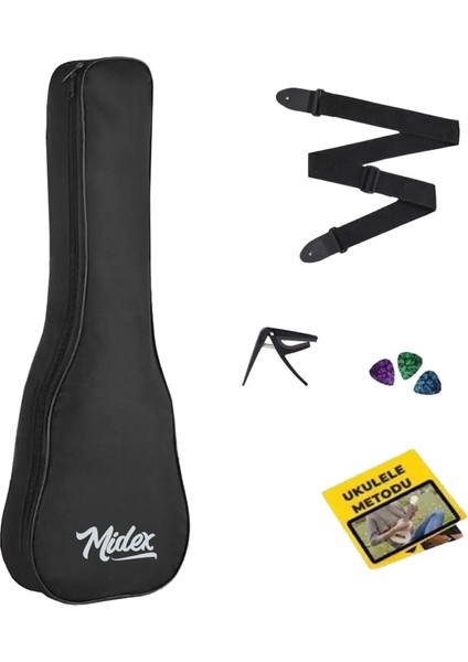 CS-26A Tenör Ukulele Kılıfı (Askı Capo Pena)