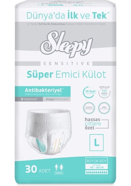 Hasta Bezi Yetişkin Emici Külot L - Büyük - Large 120 Adet (4pk*30) modelleri