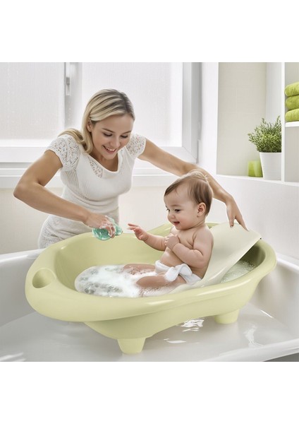 7269 Hıppo Bebek Yıkama Küveti ve Desteği Eco Yeşil