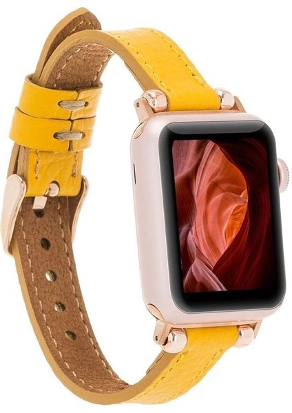 Apple Watch Uyumlu Deri Kordon 38-40-41MM Ferro FL12