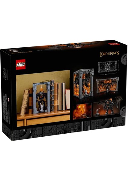 10367 LEGO Icons - Yüzüklerin Efendisi: Balrog™ Kitaplık Dekoru 1201 Parça +18 Yaş