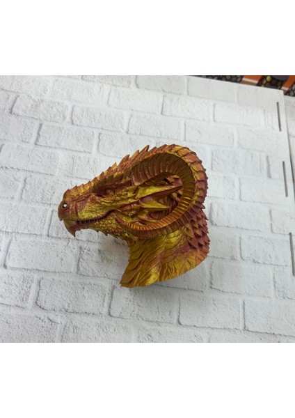 Mitolojik Gold Ejderha Biblo Fantastik Koleksiyon Ürünü indirimleri