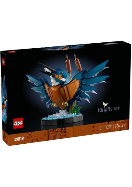 10331 LEGO Icons - Yalıçapkını Kuşu 834 Parça +18 Yaş