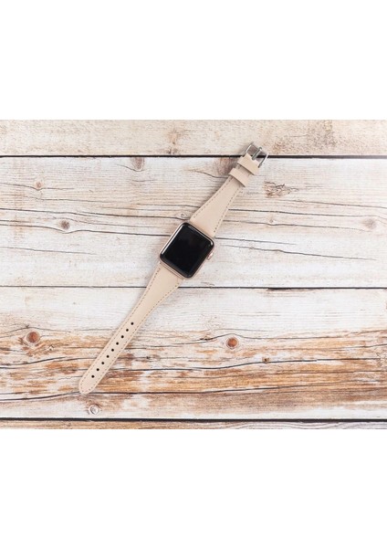 Apple Watch Uyumlu Deri Kordon 42-44-45MM Slim Nu1 fırsatları