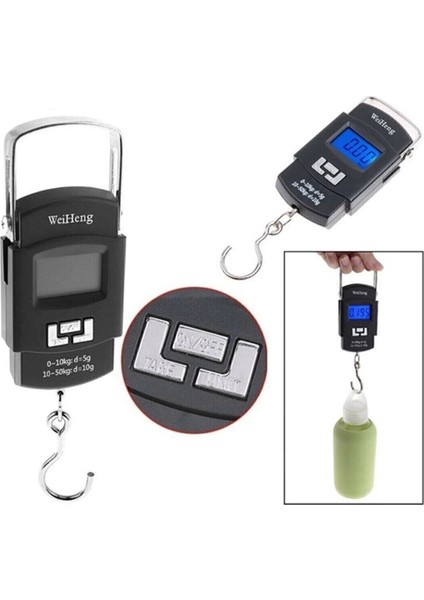 Elektronik Dijital El Kantarı 50 kg Terazi Tartı 10 gr Hassasiyet modelleri