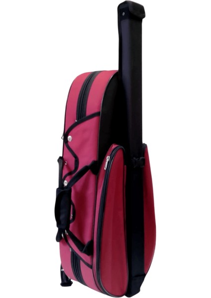 VLC44 4/4 Keman Çantası – Hafif ve Dayanıklı Özel Form Koruma Kılıfı (Bordo/siyah) fiyatları