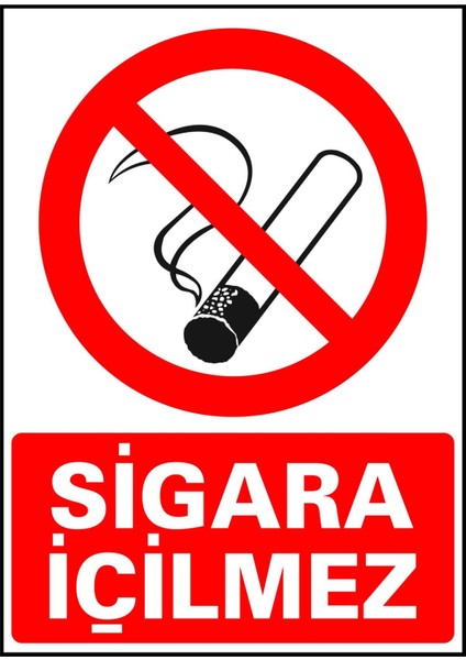 Sigara Içilmez Uyarı Levhası