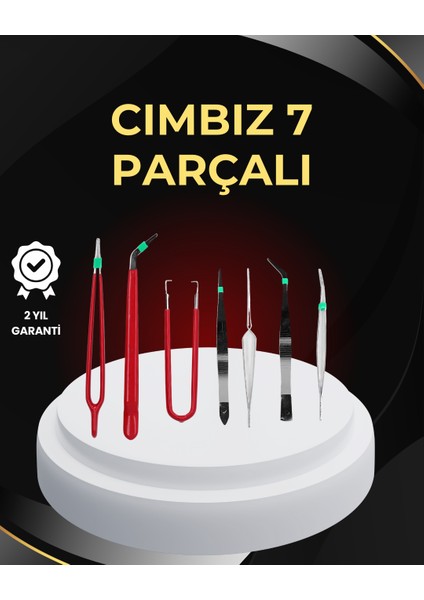 Model Yapımı ve Anakart Tamiri Için Hassas 7’li Cımbız Seti