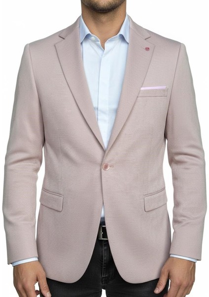 Erkek Blazer Ceket – Slim Fit, Tek Düğme, Şık Davet ve Iş Kombin Ceketi fiyatları