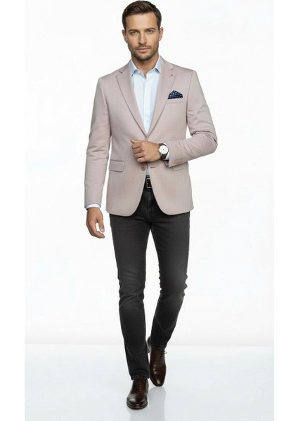 Erkek Blazer Ceket – Slim Fit, Tek Düğme, Şık Davet ve Iş Kombin Ceketi modelleri