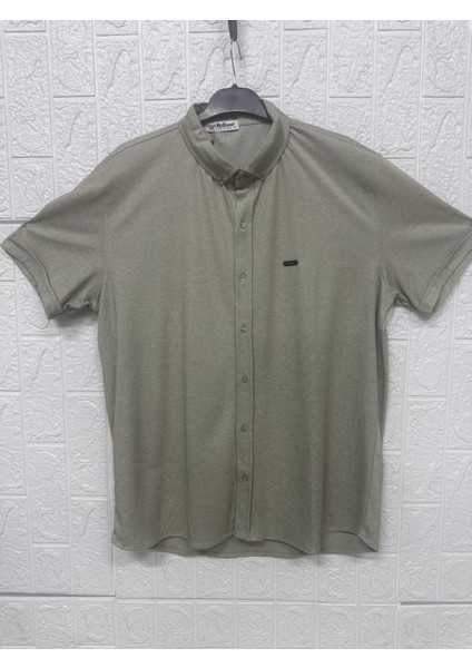 Kısa Kollu Düğmeli Gömlek