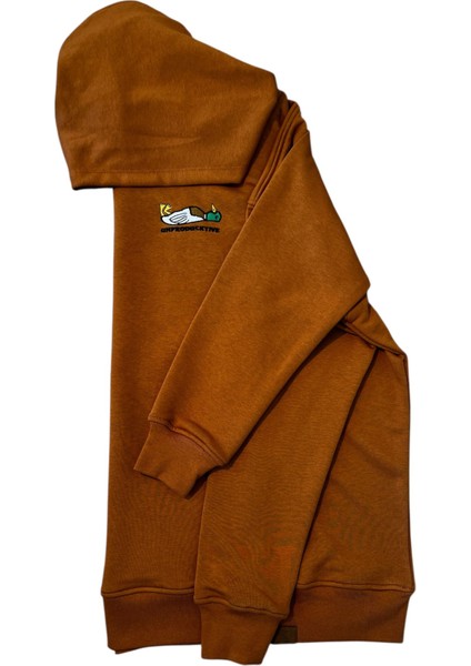 Unproductive Oversize Unisex Kapüşonlu Sweatshirt Şardonsuz fırsatları