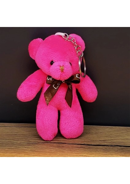 Hediyelik Pembe Tül Kese ve Ayıcık fiyatları