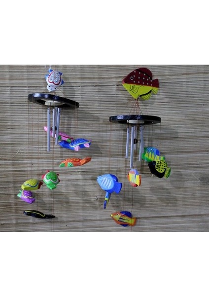 Hayvan Figürlü Rüzgar Çanı Model 1